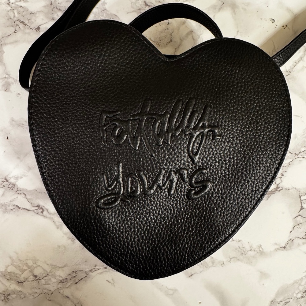 RARE Bailey Sarian x Melt Cosmetics “Totally Yours” Heart Bag